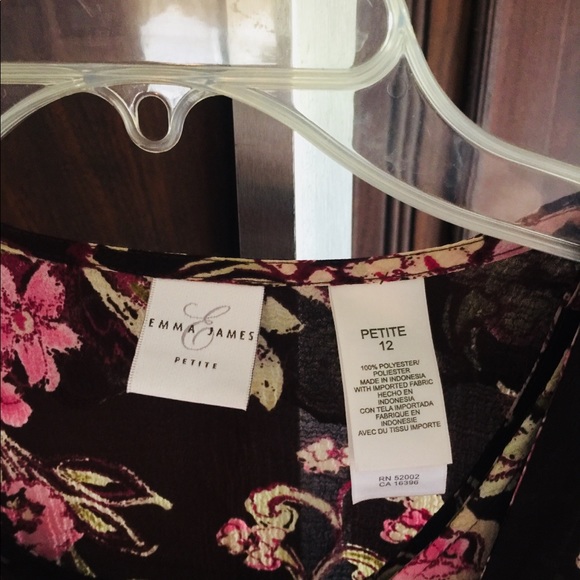 🌻4/$20🌻 Emma James 2 pc Top Set Sz 12 P - Picture 4 of 6